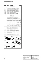 Предварительный просмотр 42 страницы Sony CDX-CA710X Addendum to Service Manual