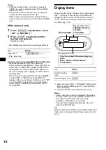 Предварительный просмотр 10 страницы Sony CDX-CA730X Operating Instructions Manual