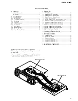 Предварительный просмотр 3 страницы Sony CDX-CA730X Service Manual