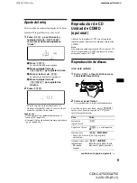 Предварительный просмотр 41 страницы Sony CDX-CA750 Operating Instructions Manual