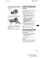 Предварительный просмотр 57 страницы Sony CDX-CA750 Operating Instructions Manual