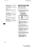 Предварительный просмотр 120 страницы Sony CDX-CA750 Operating Instructions Manual