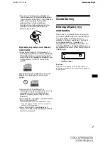 Предварительный просмотр 137 страницы Sony CDX-CA750 Operating Instructions Manual