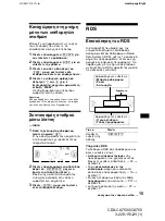 Предварительный просмотр 145 страницы Sony CDX-CA750 Operating Instructions Manual