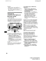 Предварительный просмотр 146 страницы Sony CDX-CA750 Operating Instructions Manual