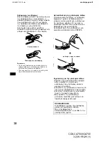 Предварительный просмотр 160 страницы Sony CDX-CA750 Operating Instructions Manual