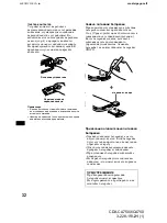 Preview for 196 page of Sony CDX-CA750 Operating Instructions Manual