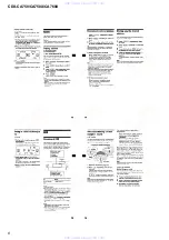 Предварительный просмотр 6 страницы Sony CDX-CA750 Service Manual