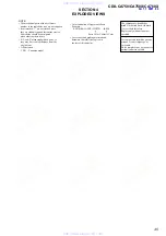 Предварительный просмотр 45 страницы Sony CDX-CA750 Service Manual