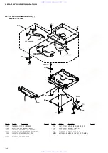 Предварительный просмотр 48 страницы Sony CDX-CA750 Service Manual