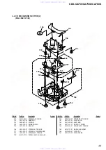 Предварительный просмотр 49 страницы Sony CDX-CA750 Service Manual