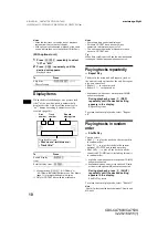 Предварительный просмотр 10 страницы Sony CDX-CA750X Primary User Manual (English, Espanol, Francais) Operating Instructions Manual