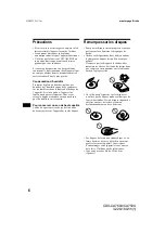 Предварительный просмотр 34 страницы Sony CDX-CA750X Primary User Manual (English, Espanol, Francais) Operating Instructions Manual