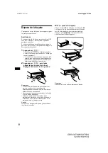 Предварительный просмотр 36 страницы Sony CDX-CA750X Primary User Manual (English, Espanol, Francais) Operating Instructions Manual