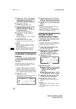 Предварительный просмотр 40 страницы Sony CDX-CA750X Primary User Manual (English, Espanol, Francais) Operating Instructions Manual