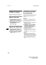 Предварительный просмотр 50 страницы Sony CDX-CA750X Primary User Manual (English, Espanol, Francais) Operating Instructions Manual