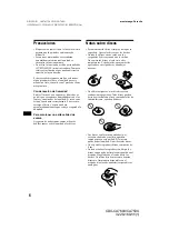 Предварительный просмотр 64 страницы Sony CDX-CA750X Primary User Manual (English, Espanol, Francais) Operating Instructions Manual