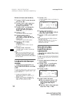 Предварительный просмотр 70 страницы Sony CDX-CA750X Primary User Manual (English, Espanol, Francais) Operating Instructions Manual