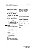 Предварительный просмотр 72 страницы Sony CDX-CA750X Primary User Manual (English, Espanol, Francais) Operating Instructions Manual