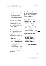 Предварительный просмотр 77 страницы Sony CDX-CA750X Primary User Manual (English, Espanol, Francais) Operating Instructions Manual