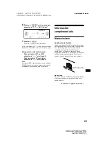 Предварительный просмотр 83 страницы Sony CDX-CA750X Primary User Manual (English, Espanol, Francais) Operating Instructions Manual