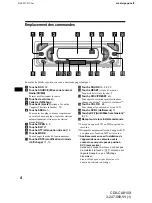 Предварительный просмотр 30 страницы Sony CDX-CA810X - Fm/am Compact Disc Player Operating Instructions Manual