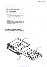 Предварительный просмотр 3 страницы Sony CDX-CA810X - Fm/am Compact Disc Player Service Manual