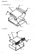 Предварительный просмотр 8 страницы Sony CDX-CA810X - Fm/am Compact Disc Player Service Manual