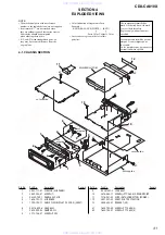 Предварительный просмотр 31 страницы Sony CDX-CA810X - Fm/am Compact Disc Player Service Manual