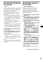 Предварительный просмотр 53 страницы Sony CDX-CA850 Operating Instructions Manual