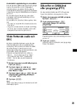 Предварительный просмотр 89 страницы Sony CDX-CA850 Operating Instructions Manual