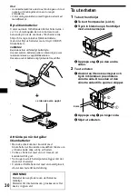 Предварительный просмотр 96 страницы Sony CDX-CA850 Operating Instructions Manual