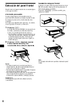 Предварительный просмотр 34 страницы Sony CDX-CA890X Operating Instructions Manual