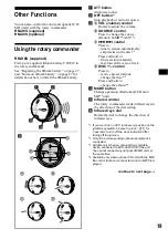 Preview for 19 page of Sony CDX-CA900 Operating Instructions Manual