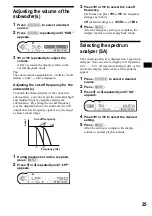 Preview for 25 page of Sony CDX-CA900 Operating Instructions Manual