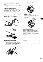 Preview for 27 page of Sony CDX-CA900 Operating Instructions Manual