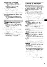 Preview for 31 page of Sony CDX-CA900 Operating Instructions Manual