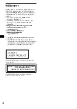 Preview for 34 page of Sony CDX-CA900 Operating Instructions Manual