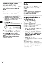 Preview for 46 page of Sony CDX-CA900 Operating Instructions Manual