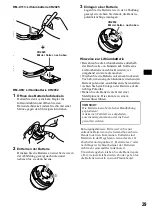 Preview for 61 page of Sony CDX-CA900 Operating Instructions Manual