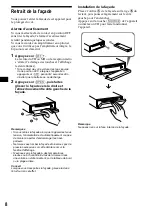 Preview for 74 page of Sony CDX-CA900 Operating Instructions Manual