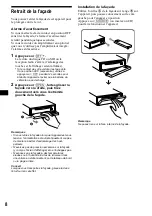 Предварительный просмотр 36 страницы Sony CDX-CA900X - Fm/am Compact Disc Player Operating Instructions Manual