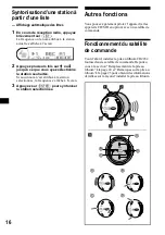 Предварительный просмотр 44 страницы Sony CDX-CA900X - Fm/am Compact Disc Player Operating Instructions Manual