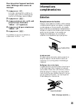 Предварительный просмотр 51 страницы Sony CDX-CA900X - Fm/am Compact Disc Player Operating Instructions Manual