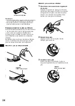 Предварительный просмотр 52 страницы Sony CDX-CA900X - Fm/am Compact Disc Player Operating Instructions Manual