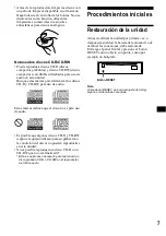 Предварительный просмотр 63 страницы Sony CDX-CA900X - Fm/am Compact Disc Player Operating Instructions Manual