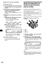 Предварительный просмотр 76 страницы Sony CDX-CA900X - Fm/am Compact Disc Player Operating Instructions Manual