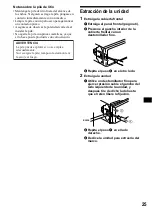 Предварительный просмотр 81 страницы Sony CDX-CA900X - Fm/am Compact Disc Player Operating Instructions Manual