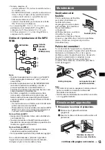 Preview for 59 page of Sony CDX CDX-GT210 Operating Instructions Manual