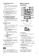 Предварительный просмотр 7 страницы Sony CDX-DAB500A Operating Instructions Manual